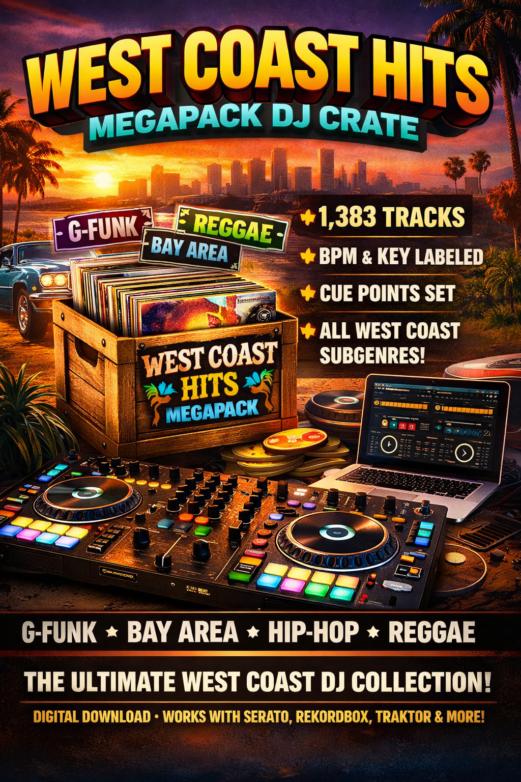 West Coast Hits Megapack